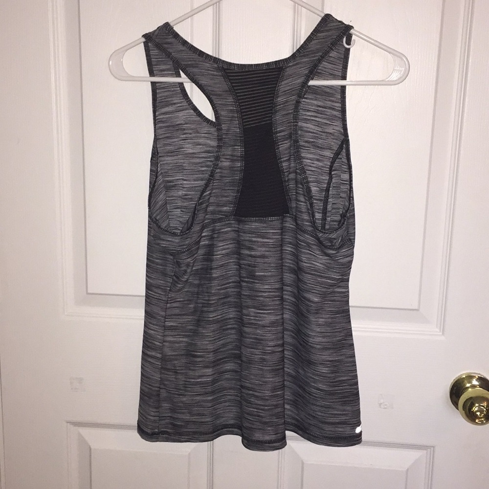 Ladies marbled workout tank - Picture 2 of 3
